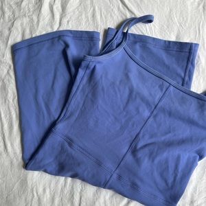 Aritzia blue Winfred free divinity 5” romper